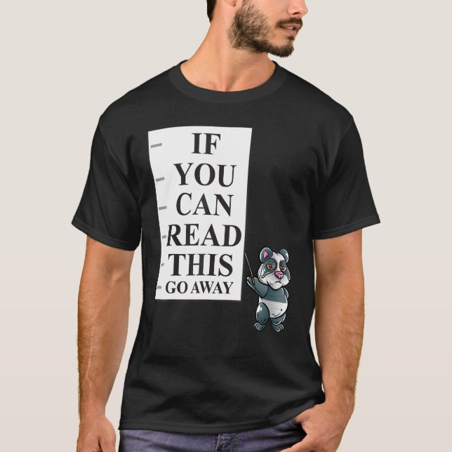 Camiseta Se Você Puder Ler Isso, Saia Do Nerd (Frente)