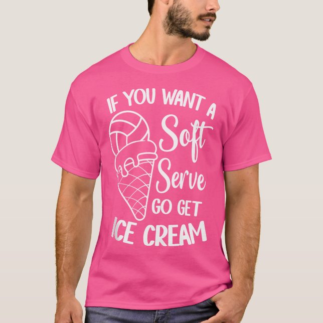 Camiseta Se Você Quer Um Servidor Suave Vá Comprar Um Sorve (Frente)