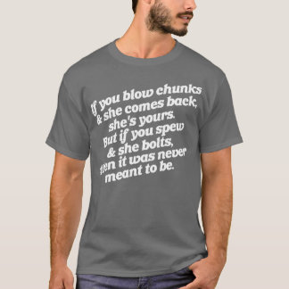 Camiseta Se Você Soprar Pedras Se Voar