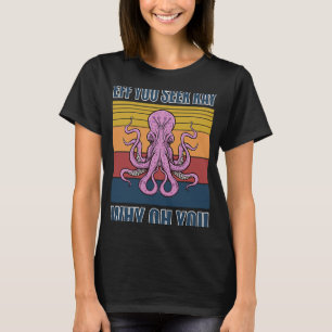 Camiseta Se você vê kay por que oh você yoga polvo retro