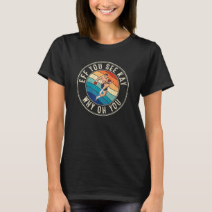 Camiseta Se você vê Kay Retro 80s Muay Thai