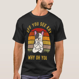 Camiseta Se Você Vê Por Que Você Engraçado Cachorro Bonito 