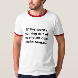 Camiseta Se wordscoming para fora o senador ofmy do