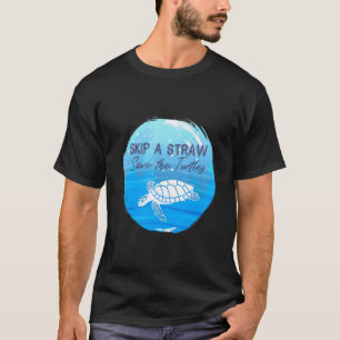 Camiseta Sea Advocate Ambientalista Ignora Uma Palheta Para