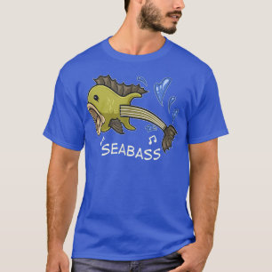 Camiseta Sea Bass Music Guitar Notes
