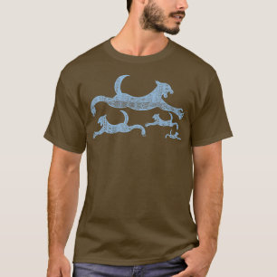 Camiseta Sea Blue Wave Hawaiian Pattern Mythic Sea Lion