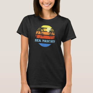 Camiseta Sea Bright New Jersey Nj Beach Us Cities Beach Bum