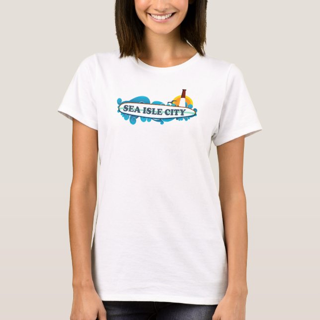 Camiseta Sea Isle City. (Frente)