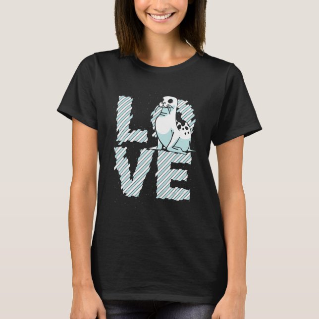 Camiseta Sea Lion Love (Frente)