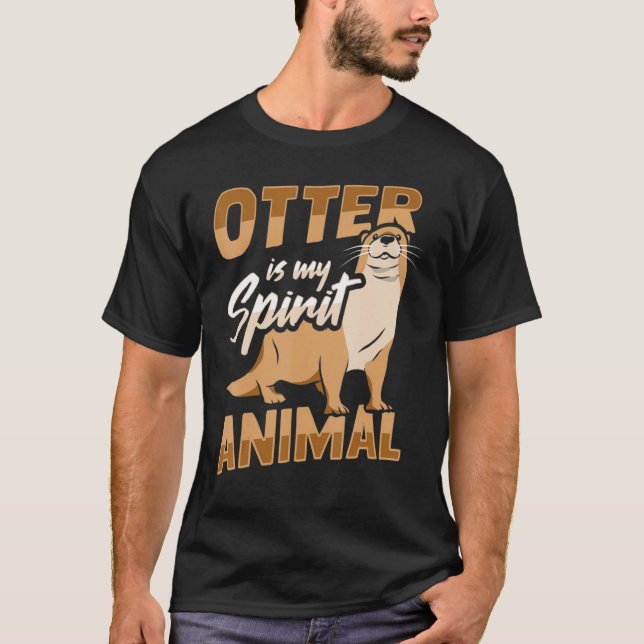 Camiseta Sea Otter Pun For A Zoo Animal (Frente)