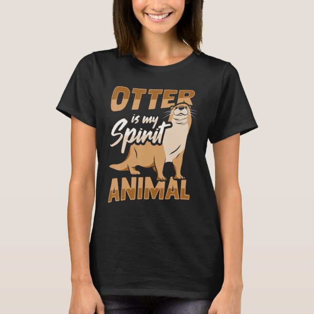 Camiseta Sea Otter Pun For A Zoo Animal (Frente)