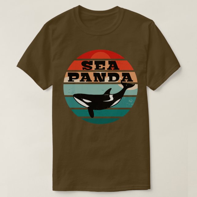Camiseta Sea Panda Orca 1 (Frente do Design)