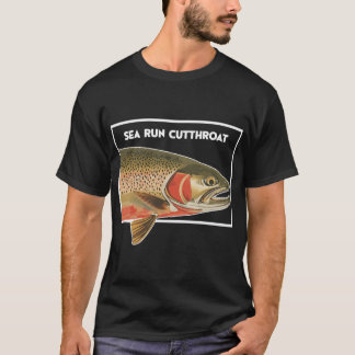 Camiseta Sea Run Cutthroat Trout Fisherman Gift