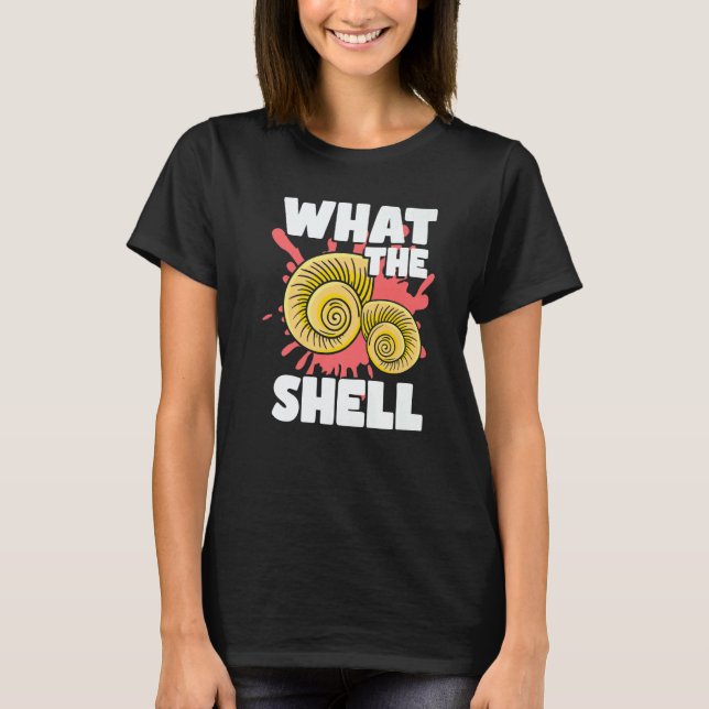 Camiseta sea shell hunter and Conch Collector seashell hunt (Frente)