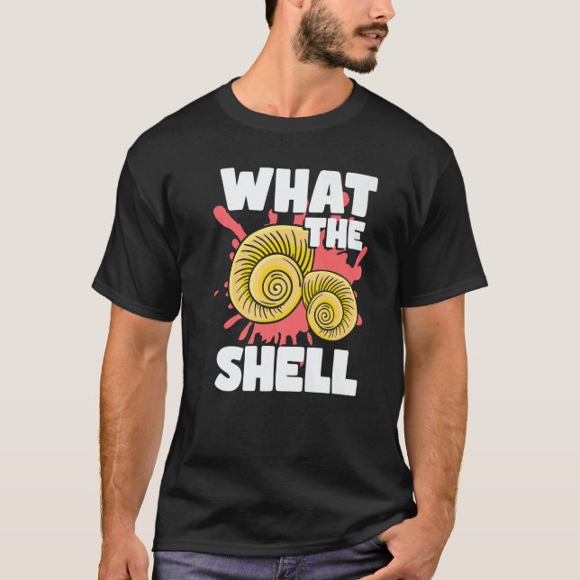 Camiseta sea shell hunter and Conch Collector seashell hunt (Frente)