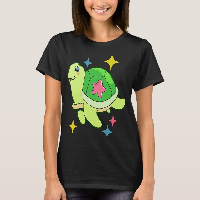Camiseta Sea Turtle Beach Animal Rights (Frente)