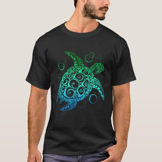 Camiseta Sea Turtle Hawaiian Honu (Frente)