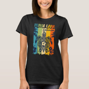 Camiseta Sea Turtle Retro Punta Cana Dominican Vacat