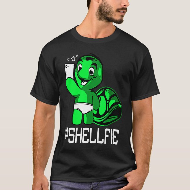 Camiseta Sea Turtle Shellfie (Frente)