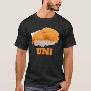 Camiseta Sea Urchin Sushi Nigiri Uni para homens mulheres e