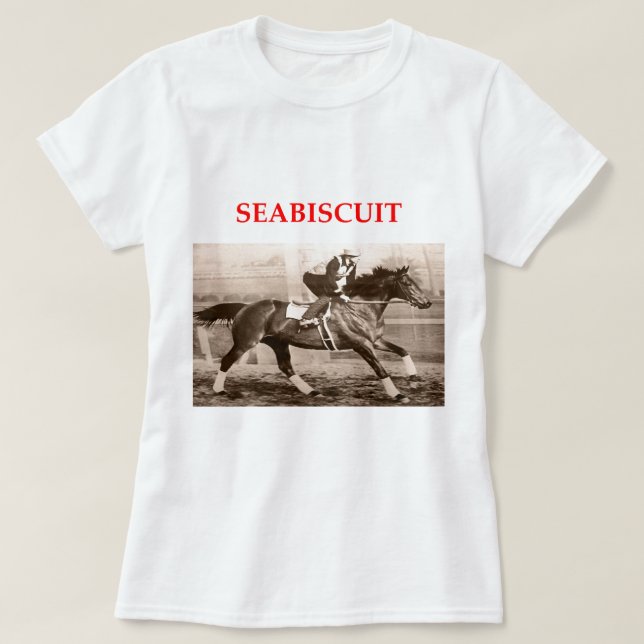 Camiseta seabiscuit (Frente do Design)