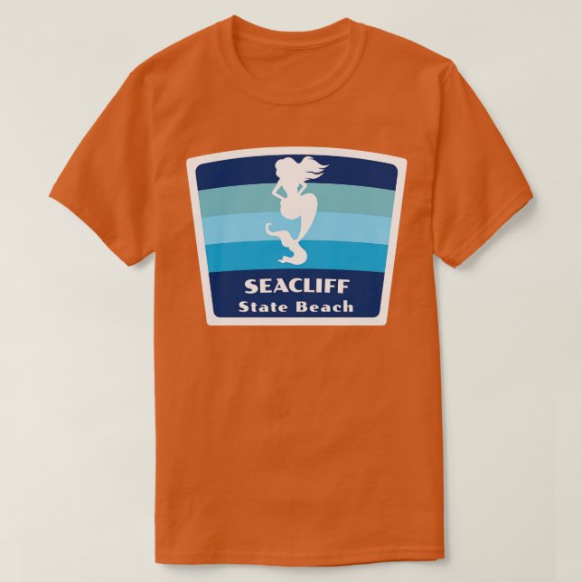 Camiseta Seacliff State Beach California CA Beach (Frente do Design)
