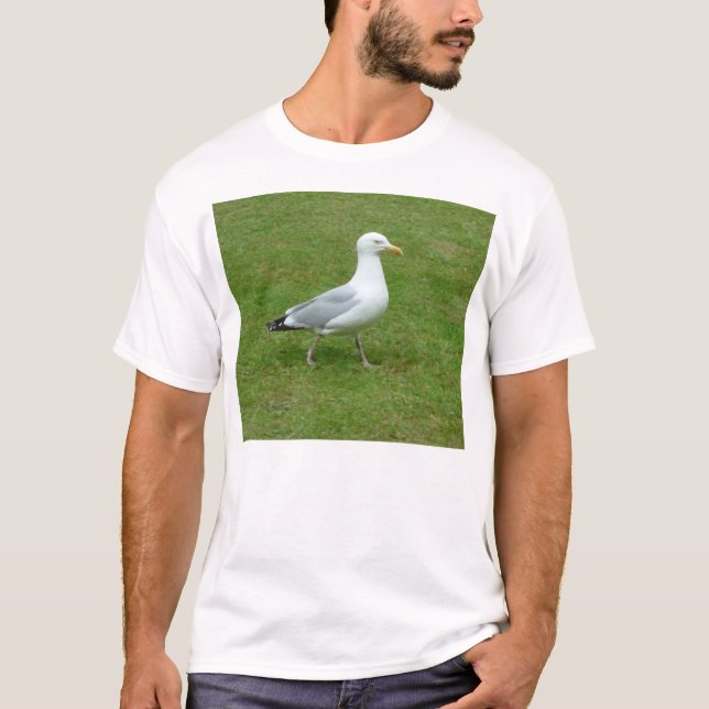 Camiseta Seagull caminhando no Parque (Frente)