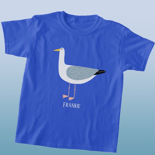 Camiseta Seagull divertido (Fun personalized seagull t-shirt)