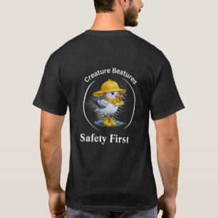 Camiseta Seagull em Boots Amarelos Costal Beach Humor