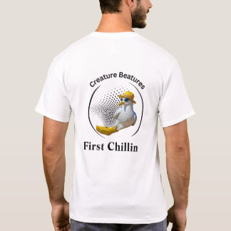 Camiseta Seagull em Boots Amarelos | Costal Beach Humor