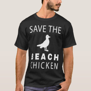 Camiseta Seagull Salve O Frango Da Praia