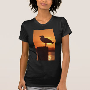 Camiseta Seagull Sunset