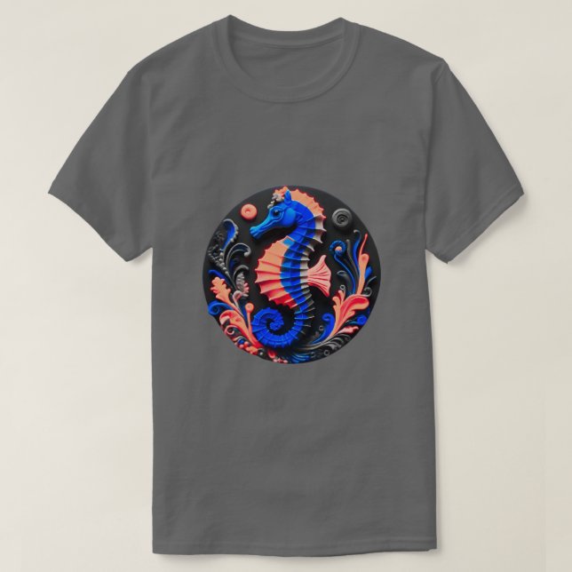Camiseta Seahorse (Frente do Design)