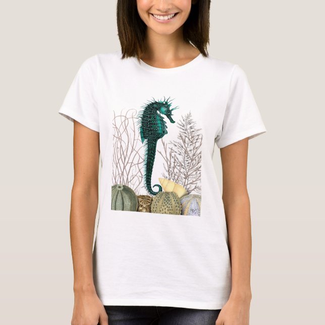 Camiseta SeaHorse e Sea Urchins 2 (Frente)