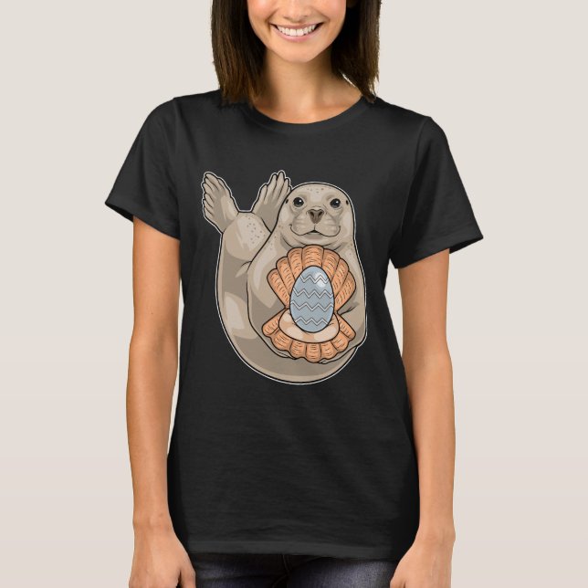 Camiseta Seal Easter Pearl (Frente)