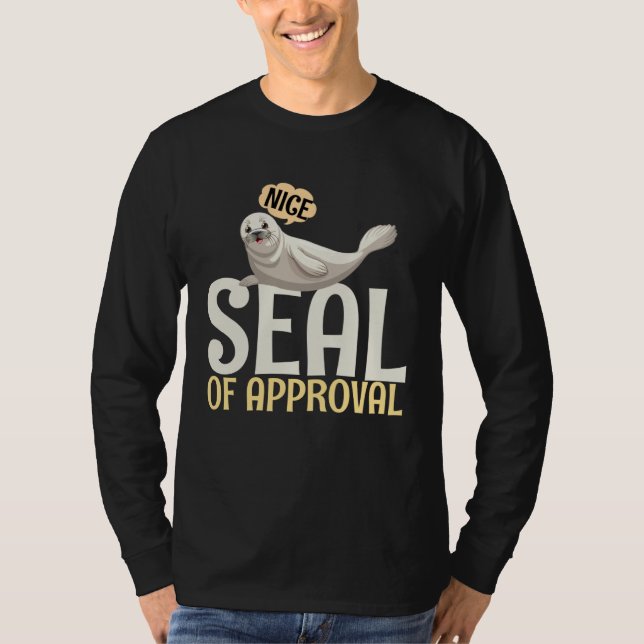 Camiseta Seal of Approval Quote (Frente)