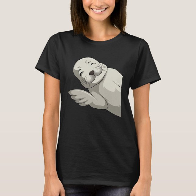 Camiseta Seal Sea Lion Seals Kids Girls Boys Women (Frente)
