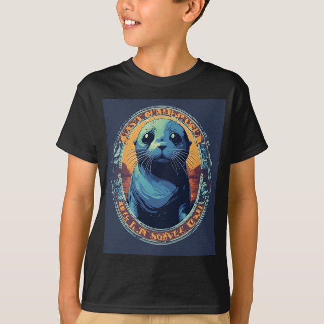 Camiseta "Sealious angustiado: as crônicas do croma (Frente)