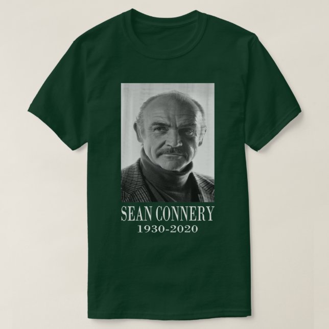 Camiseta Sean Connery Bond Funny Gifts (Frente do Design)