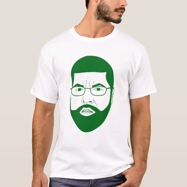 Camiseta Sean - verde (Frente)