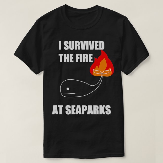 Camiseta Seaparks Engraçado Cote (Frente do Design)