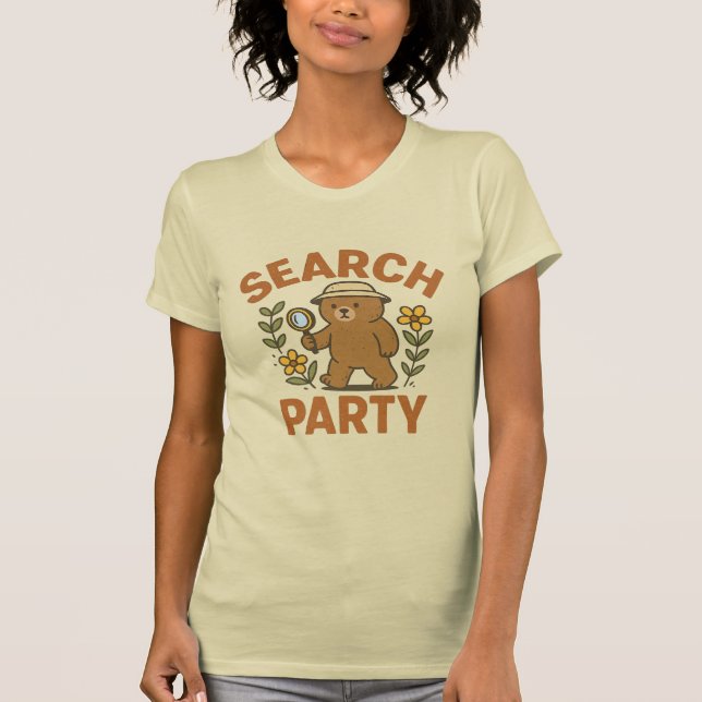Camiseta “Search Party” Bear T-Shirt (Frente)