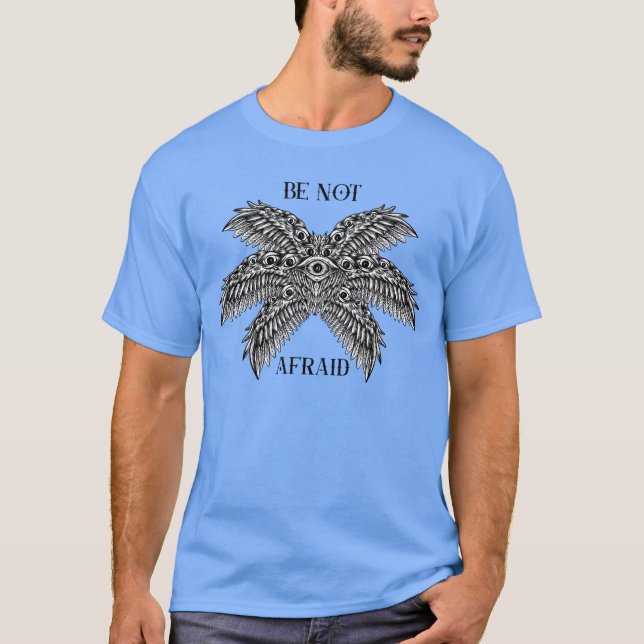 Camiseta Searing Seraphim: Faithly Renderizado Biblicamente (Frente)