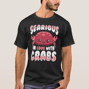Camiseta Seário Apaixonado Por Caranguejos Por Um Ventilado