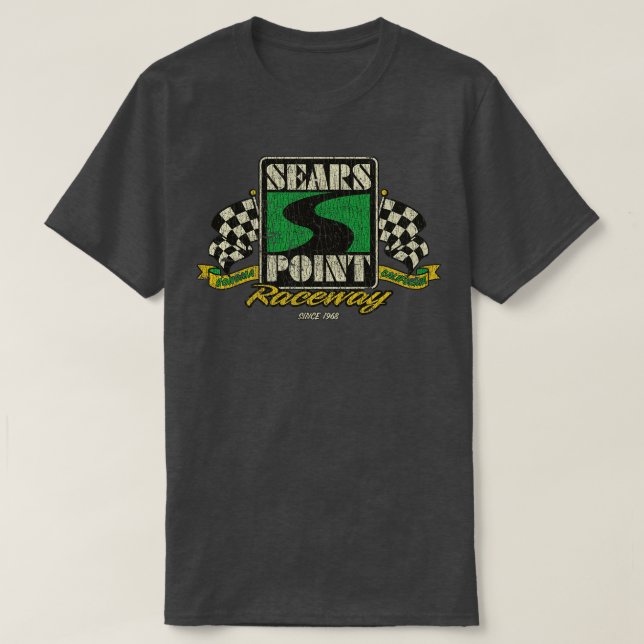 Camiseta Sears Point Raceway 1968 (Frente do Design)