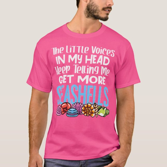 Camiseta Seashell Collector da Seashell Beach Hunti (Frente)