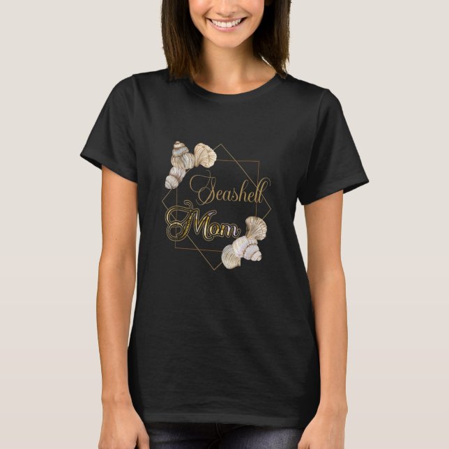 Camiseta Seashell Mom has a Spe Shell Hobby Beach Shelling  (Frente)