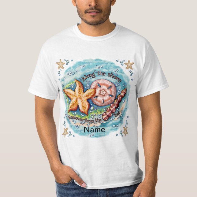 Camiseta Seashell Treasures  (Frente)