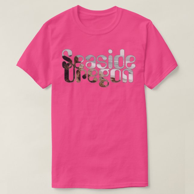 Camiseta Seaside Oregon (Frente do Design)