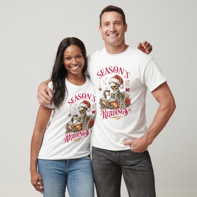 Camiseta Season's Readings  (Unissex)
